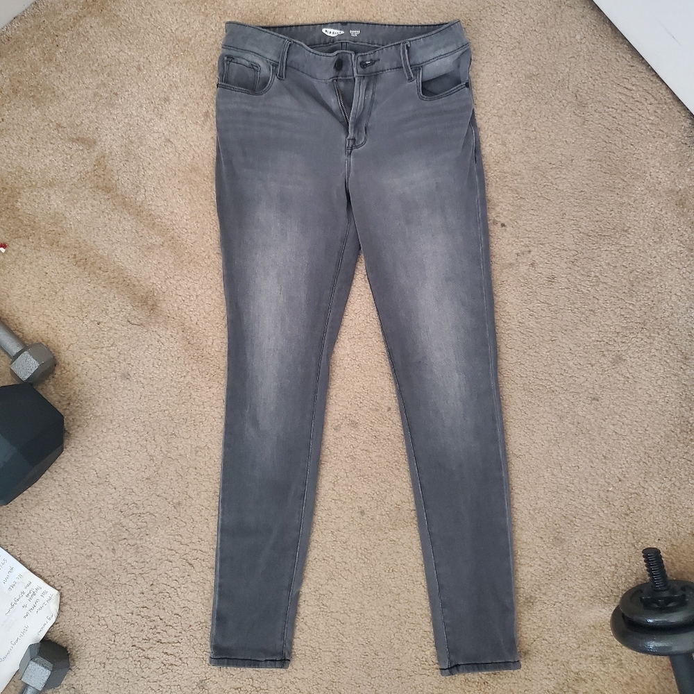 Old navy rockstar 24/7 jeggings/jeans size 6